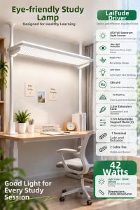 Gineste | Full Spectrum Eye Protection Classroom Lamp for Home and School Use