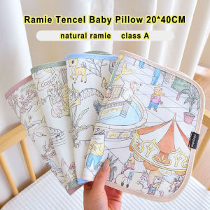 หมอนหมอนเมฆสำหรับทารกแรกเกิดผ้าลาย Tencel รามี่เทนเซลสุดเจ๋งสำหรับฤดูร้อน