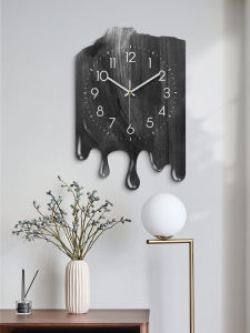 Creative Silent Nordic Style Wall Clock for Living Room Home Decor Fashionable Personalized Hanging Clock Acrylic Material