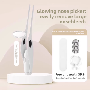 IMLUCKY | Lighted Nose Tweezers For Babies