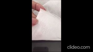 ผ้าเขียนป้าย ผ้าด้ายดิบ ผ้าดิบแคนวาส หน้ากว้าง 90 ซม. 11 ปอนด์