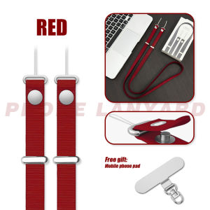 Magnetic Phone Lanyard For iPhone 17/16/15 Series Adjustable Crossbody Durable Woven Neck Strap Universal Mobile Phone Lanyard