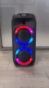 Brand-new Bluetooth speaker: Dual 6.5-inch handle design + bottom wireless microphone karaoke system