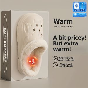 RUNROU | Warm Removable Insulation Slippers