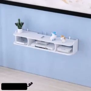 ชั้นวางเราเตอร์ ติดผนัง PVCวัสดุ 4สไตล์ Wifi Router Rack