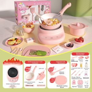 KIUMO | Real Cooking Children Mini Kitchen Set
