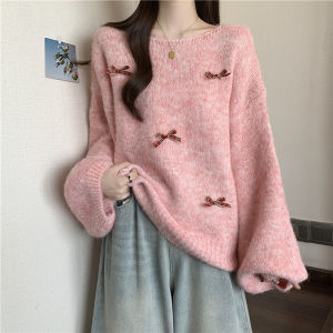 Elegant French Style Winter Knitted Sweater