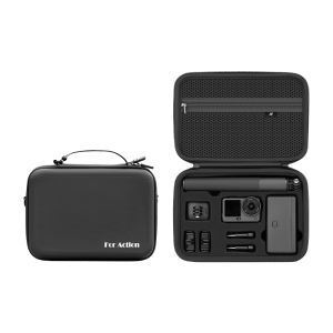 Xfji DJI Action6 Camera Backpack Protective Shockproof Storage Kit Portable Sports Digital Accessories Organizer Box