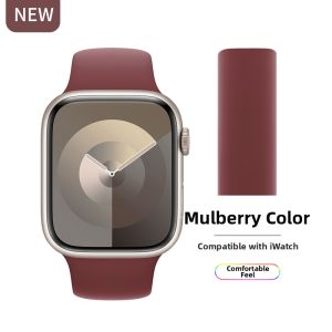 MENGMEITE | Sport Breathable White Watch Band for iWatch Silicone