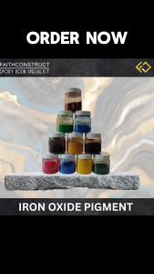 100 Grams IRON OXIDE PIGMENT COLORS