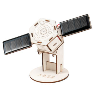 DIY Solar Satellite Artificial Assembly Kid Student Science Education Scientific Training Experimental Equipment Steam Toys