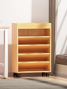 Portable Bookshelf Trolley