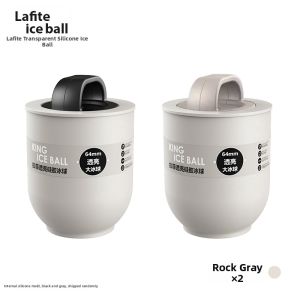 QITE | Whisky Large Ice Ball Maker Transparent Food Grade Silicone