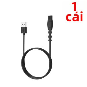 5V 1A USB-A Cáp Sạc Cho Philips Norelco One Blade QP2724 QP2834 MG5910 MG7910 MG9510 MG9520 PQ888 PQ889 X5004 S7887 Đen Cáp Nguồn