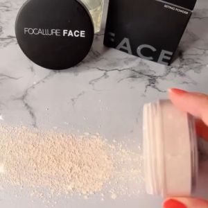 FEMME || [BEST SELLER] FA15 - FOCALLURE Super Fine Loose Powder - Setting Powder 3 Warna Bedak Tabur Waterproof Lose Powder Oil Control