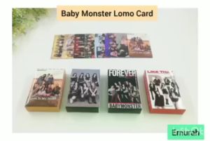 BABY MONSTER 55pcs DRIP FOREVER SEE U THERE STUCK IN THE MIDDLE lomo card Album KPOP Photocard