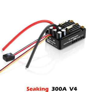 Hobbywing SeaKing 200A 300A HV V4 14S High Voltage / High Power Brushless ESC Built-in Bluetooth For RC Boat