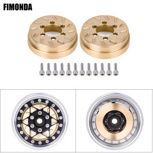 62g/pcs Brass Internal Wheel Weights for 1.9"/2.2" Rims Compatible with Axial SCX10 90046 TRX4 TRX6 1/10 RC Parts (2/4Pcs)