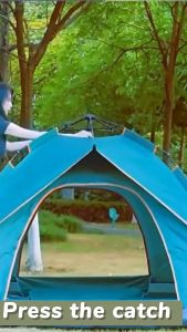Automatic Pop Up Tent For 2/3/4 People Quick-Open Waterproof Camping Tent Camping Outdoor