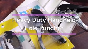 FMP Heavy Duty Handheld Hole Puncher 8mm/10mm with Spare Spring