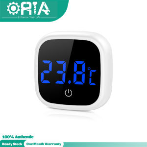 ORIA Digital Aquarium Temperature Monitor Touch Screen Fish Tank Accurate Temperature Sensor Temperature Measurement (Celsius Degree)