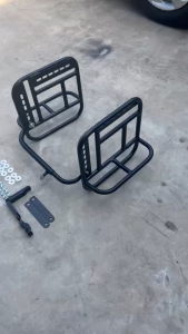 Rack ข้างซ้าย-ขวาสำหรับ รถมอเตอร์ไซค์ที่มีตะแกรงท้ายทุกรุ่น 🍀TP🍀