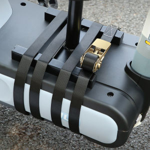 Talao Black Heavy Duty Cargo Lashing Ratchet Cam Strap Buckle Tie Down Belt 2.5cm Width