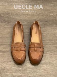 MASHUJIA | Soft Rounded Comfortable Soft-soled British Style Loafers