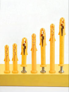 BAIRUITE | Self-Tapping Stainless Steel Screw Set with Plastic Expansion Tubes 6/8/10mm