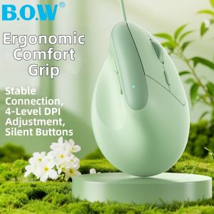 B.O.W | Ergonomic Quiet Office Dedicated Mouse