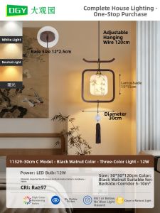 DGY | Chinese Retro Style Hanging Lamp