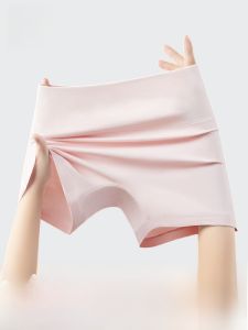 MiiOW | Cat Lady Safety Pants Womens Summer Thin Seamless Anti-Light Bottoming Shorts High Waist Cotton Yoga Trousers Anti-Bacterial