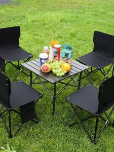 Ultra-Lightweight Portable Folding Table Outdoor Camping Picnic BBQ Table Roll-Up Table Stall Selling Table Camping Gear