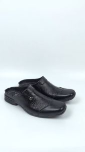 Sepatu Pantofel Pria Selop Kulit Virale Official SL 75