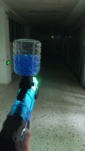 Electric Water Gun With Light water Bullet gel Toy Pool Toy battery rechargeable Perfect Toys For Kids