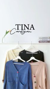 ELYCLOTH | TINA CARDIGAN | CARDIGAN RAJUT WANITA PREMIUM KNIT
