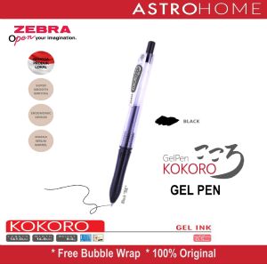 Zebra - Pulpen Cetek Ballpoint Bolpoin Pen Kokoro Gel Pen Ink Ballpen 0.5 mm