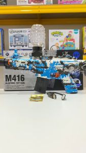 Mainan Anak BTC-3039 M416 ELECTRIC TOY GN Mainan Seru Bubble Outdoor Water Tembakan Anak Mainan Anak Perempuan - Mainan Anak Laki Laki