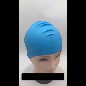 CHAMPS Swimming Cap Topi Renang Silicone Dewasa dan Anak Waterproof - Topi Renang Silikon Topi Renang Dewasa dan Anak Untuk Latihan Renang Melindungi Rambut Topi Renang Waterproof