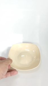 PLASTIC  PLATITO . COLORED MINI SAUCER PLATE (REUSABLE SAUCER PLATE )  5.5" DINNER SAUCER PLATE