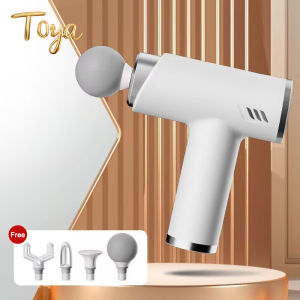 Electric Massagers Electric Comfort Massage Machine Including 4 Counts Replacement Heads Portable Muscle Massage Tool Adjustable Muscle Tapping & Relaxation Machine Summer Gift