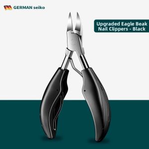 BAKULI | Large Opening Portable Nail Clippers for Thick Nails