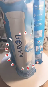 lõi lọc nước KAROFI Bộ lõi thô 123 KAROFI chính hãng lõi lọc nước lõi số 1 lõi số 2 lõi số 3