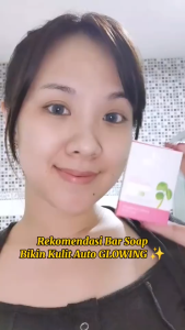 Claresta Glow Bar Soap Brightening 80G (warna pink)