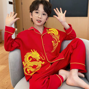 SHAPRA | Cute Cartoon Cotton Long Sleeve Childrens Pajamas