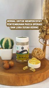 Kapsul Minyak Ikan Gabus Albumin Sari Kutuk Mempercepat Penyembuhan Pasca Operasi dan Luka Susah Kering 60 Kapsul