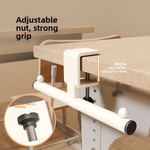 Powerful Weight Bearing Bag Hook Student Desk Storage No Punching Adjustable Strong Load Bearing Dormitory Office Desk Bag Hook