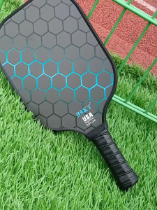 Colorlab Glass Fiber Pickleball Paddle Set Anti Slip Grip Honeycomb Core Durable Better Control Pickleball Racket