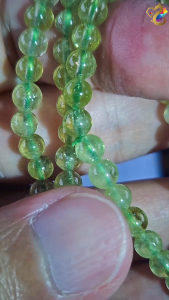 Collection Grade Green Garnet Tsavorite Bracelet