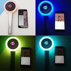 Bluetooth Connected TWICE Second Generation Support Lights Color Changing LED Light Stick for Party Performance Magic Show